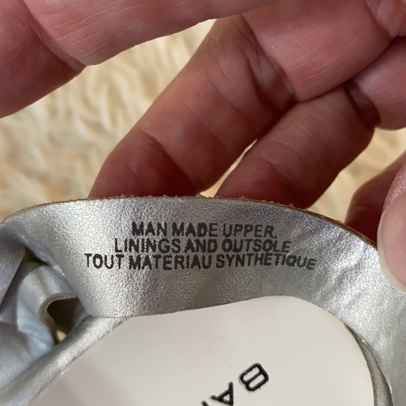 Bandilino White Wedge Cork Weaved Sole Strapped - Picture 7 of 9